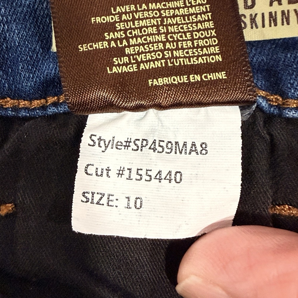 Kut From the Kloth Jeans Women's Size 10 Fab AB Crop Skinny Denim - Picture 9 of 11